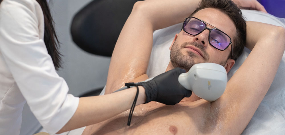 depilacja laserowa mężczyzn Szczecin Luxor Lasers