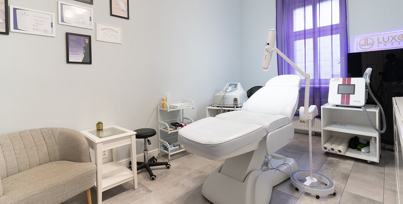 gabinet depilacji laserowej Luxor Lasers